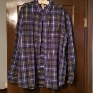LL Bean men's flannel